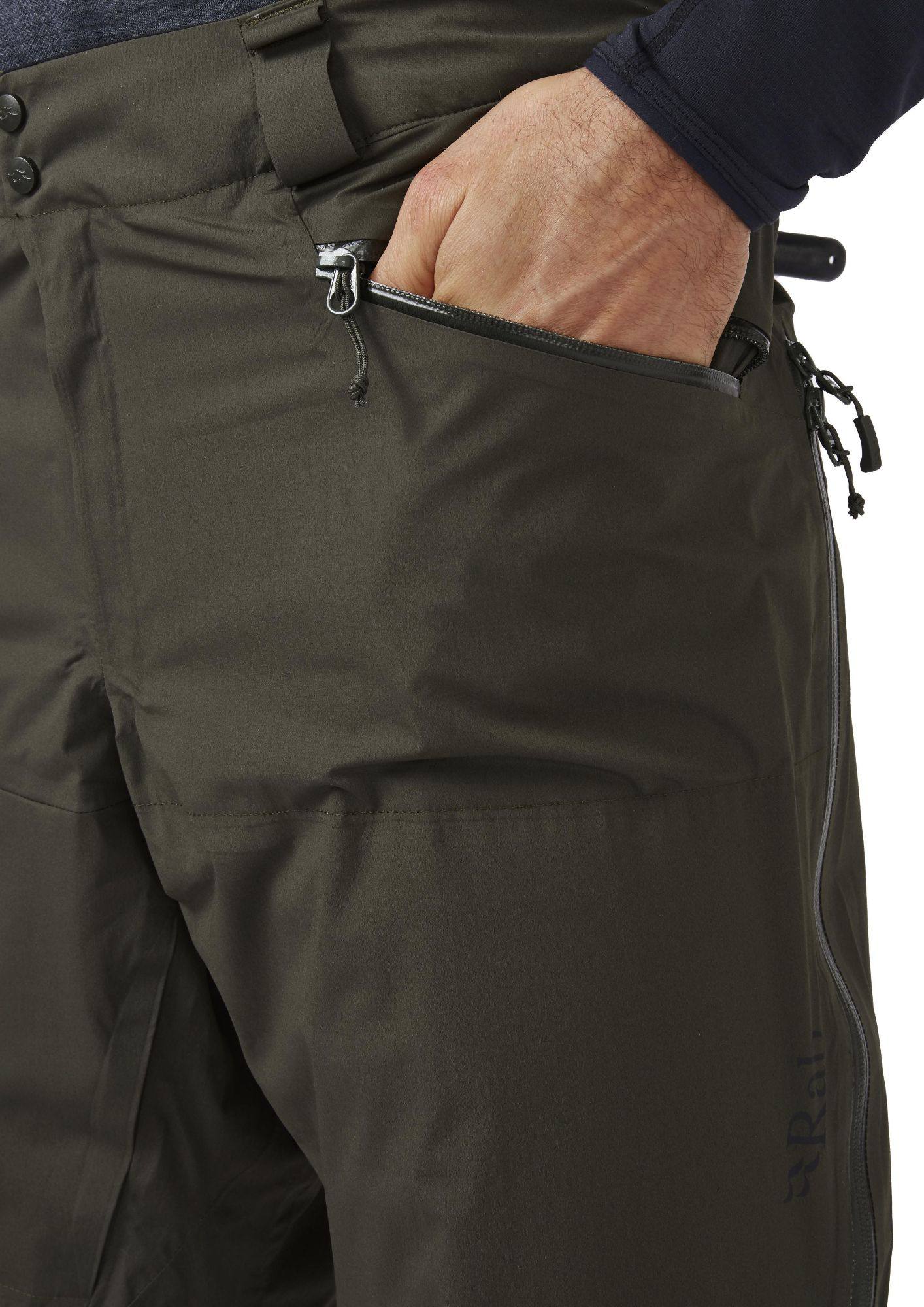 Rab Men's Khroma Diffract Insulated Ski Pant Army Green 09