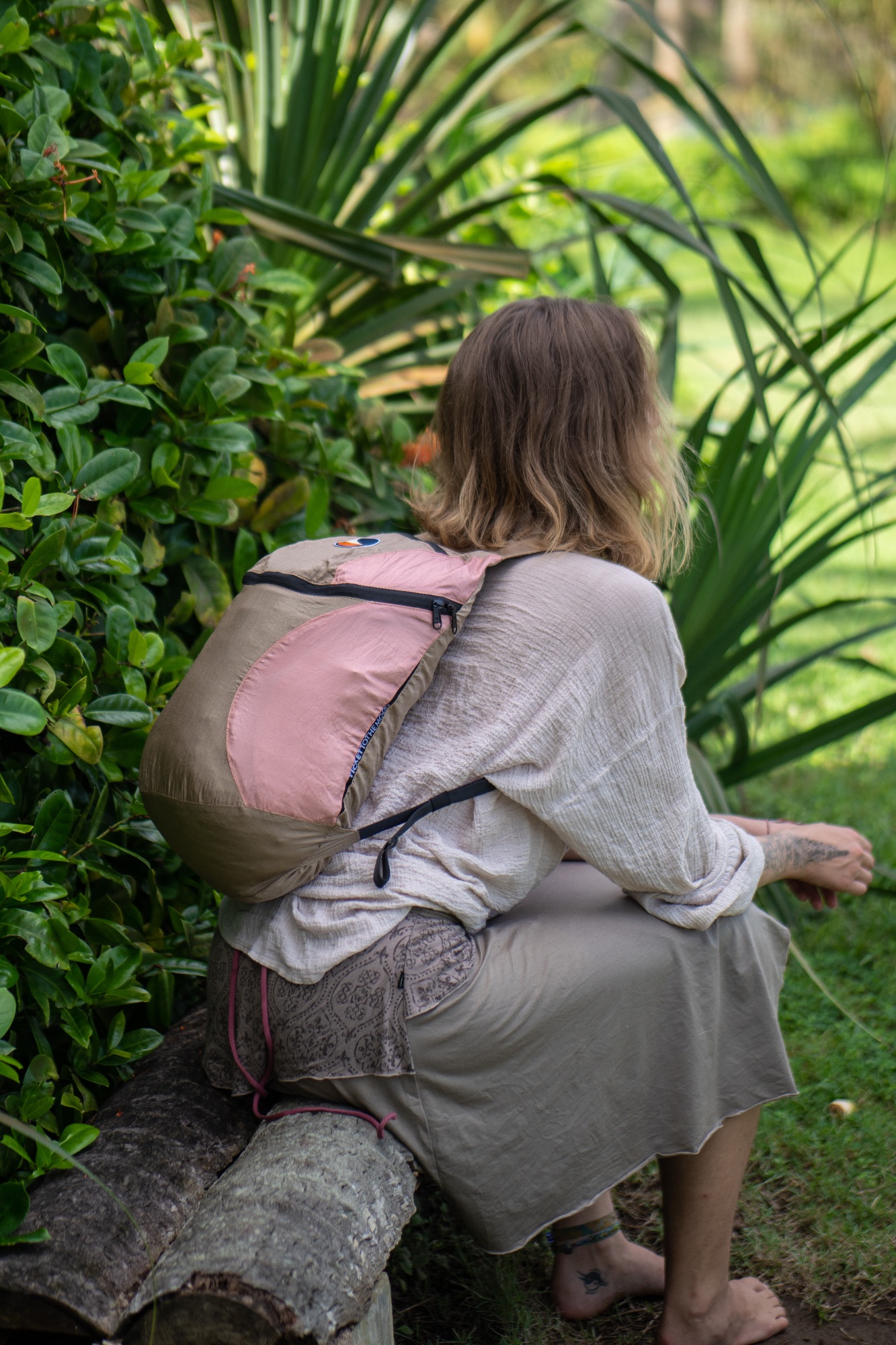 Ticket To The Moon Mini Backpack Vaaleanruskea 04