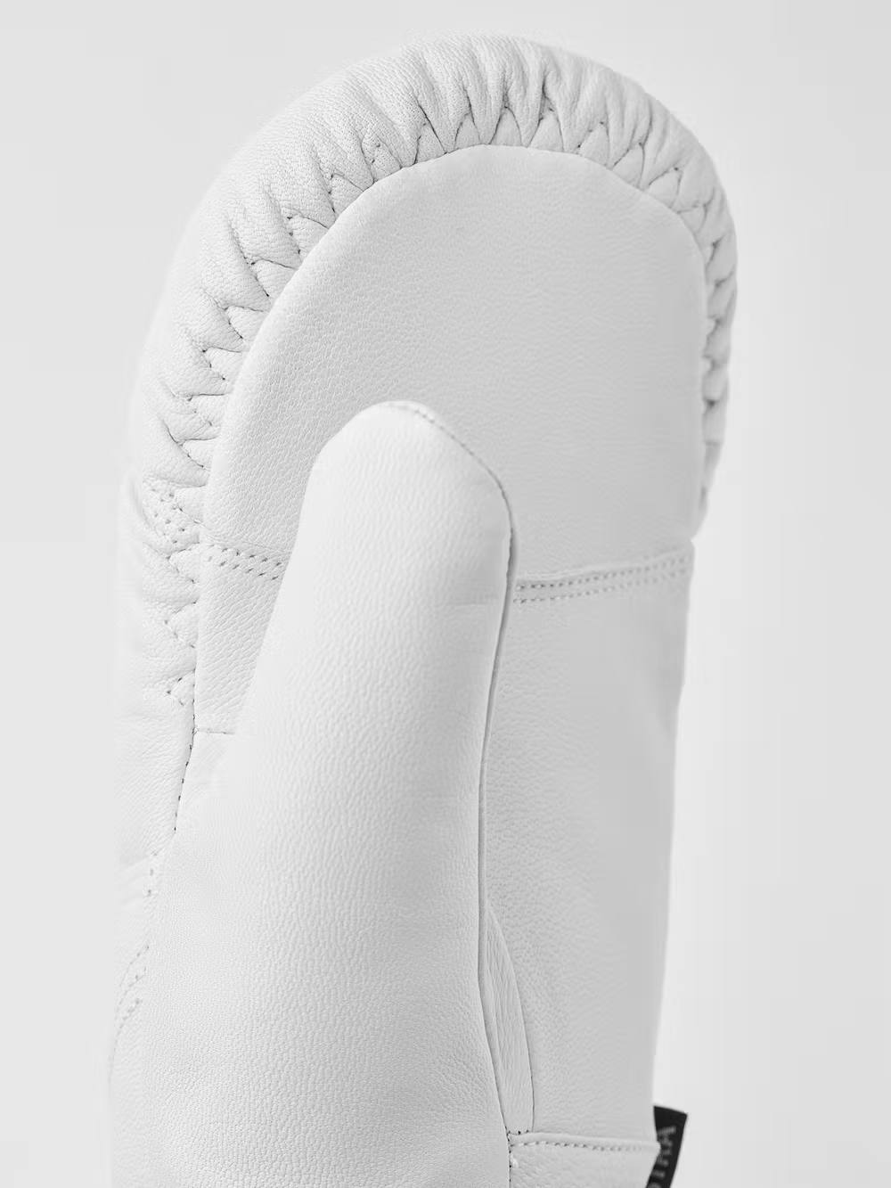 Hestra Leather Box Mitt White 02