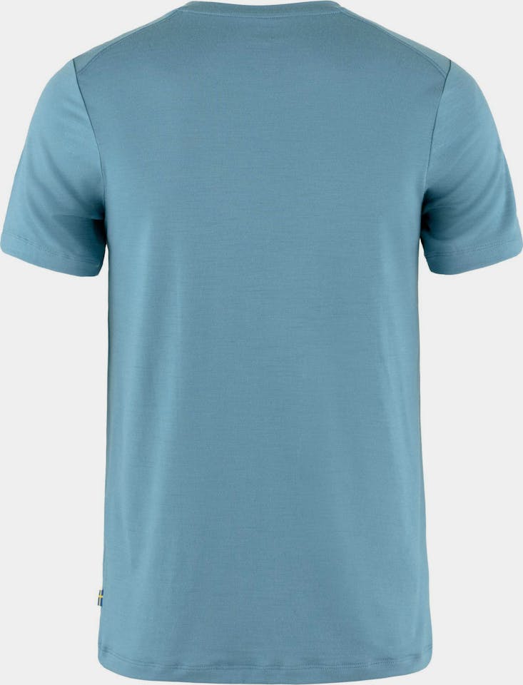 Fjällräven Abisko Wool SS M Vaaleansininen 02