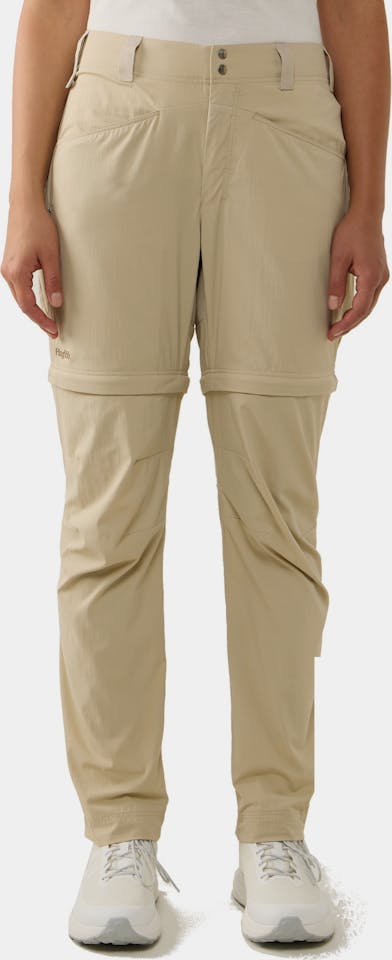 Haglöfs Women's Lite Standard Zipoff II Pant Chalk 01