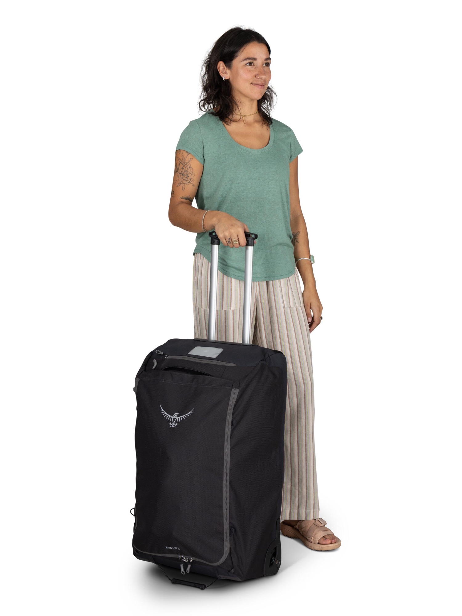 Osprey Daylite Wheeled Duffel 85 Black 14