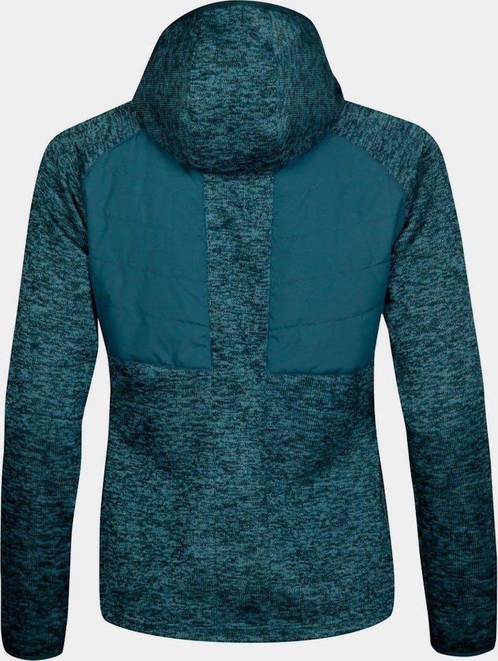 Halti Women's Streams+ Hybrid Knit Jacket Vaaleansininen 02