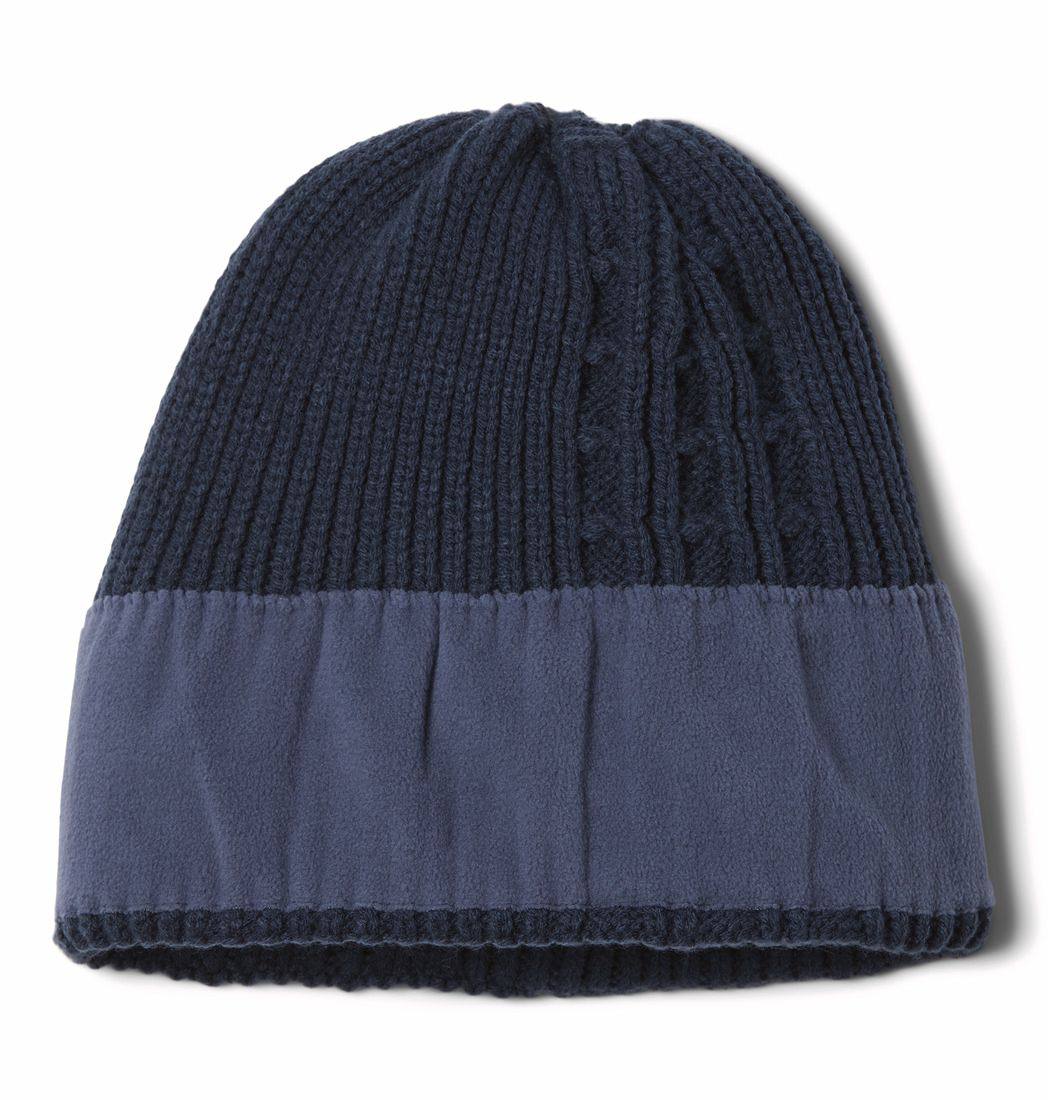 Columbia Agate Pass Cable Knit Beanie Navy 02