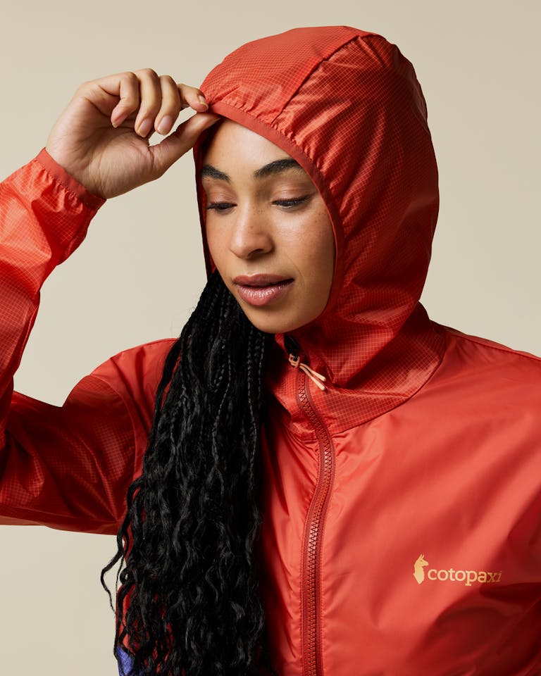 Cotopaxi Women's Teca Half Zip Windbreaker Begonia 06