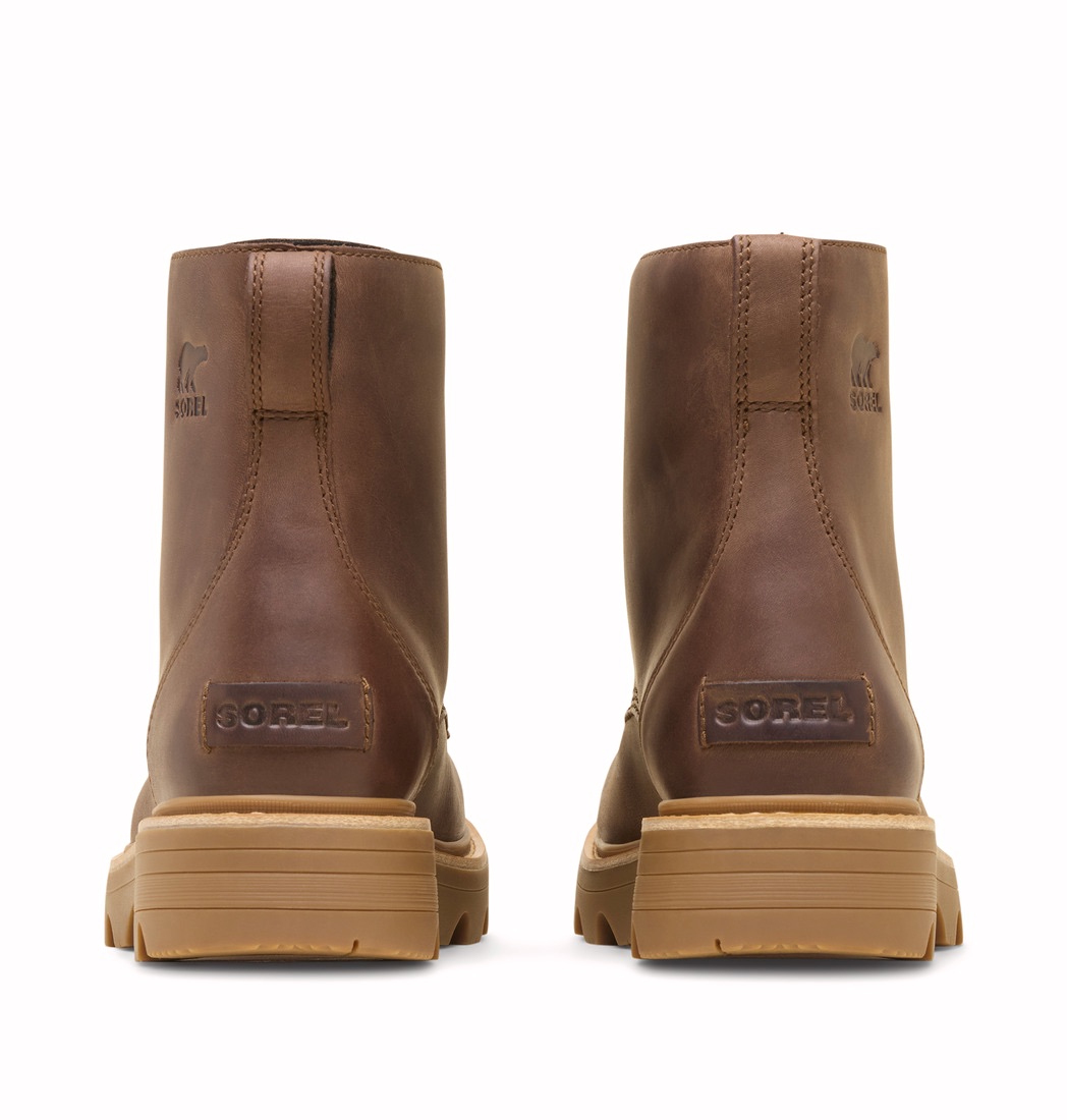 Sorel Women's Revel RD Lace Waterproof Boots - Naisten talvikengät Tobacco, Blackened Brown 04