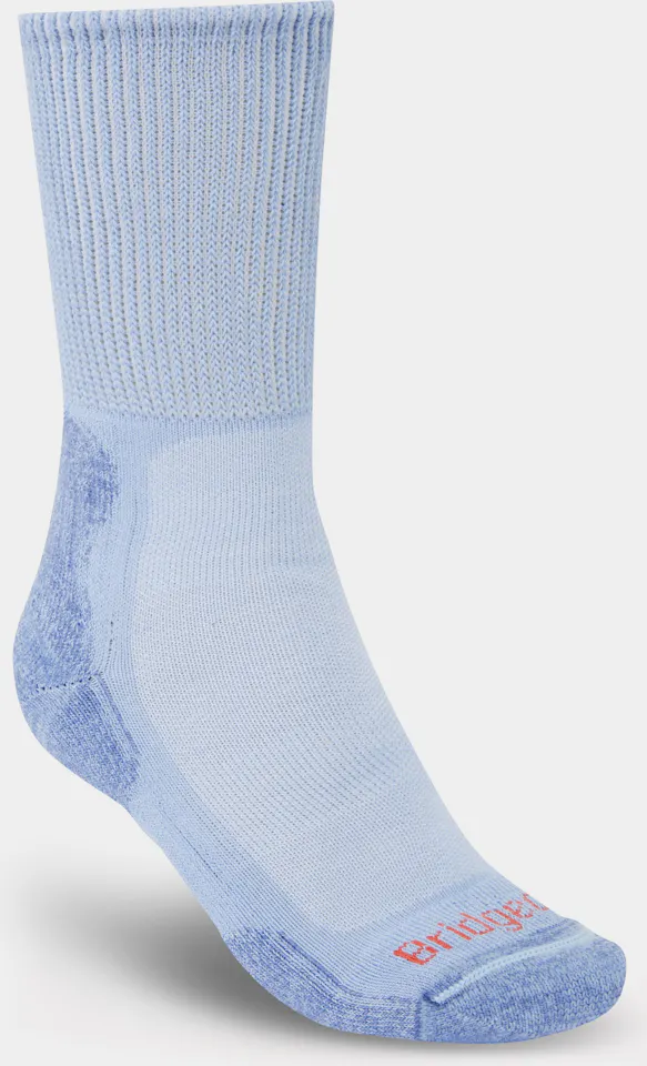 Bridgedale Women's Hike Lightweight Merino Comfort Boot Light blue 01