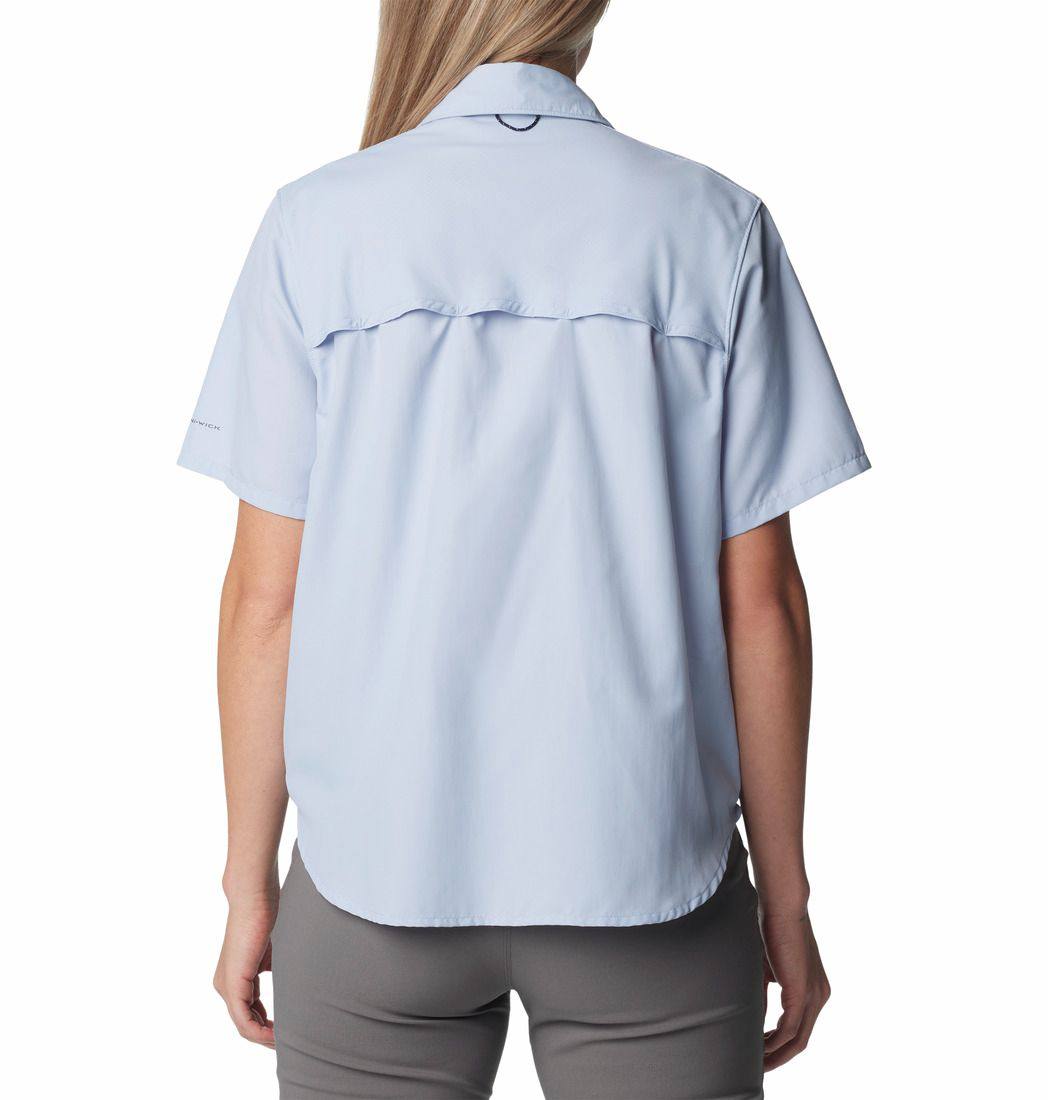 Columbia Women's Silver Ridge 3.0 Short Sleeve Vaaleansininen 05