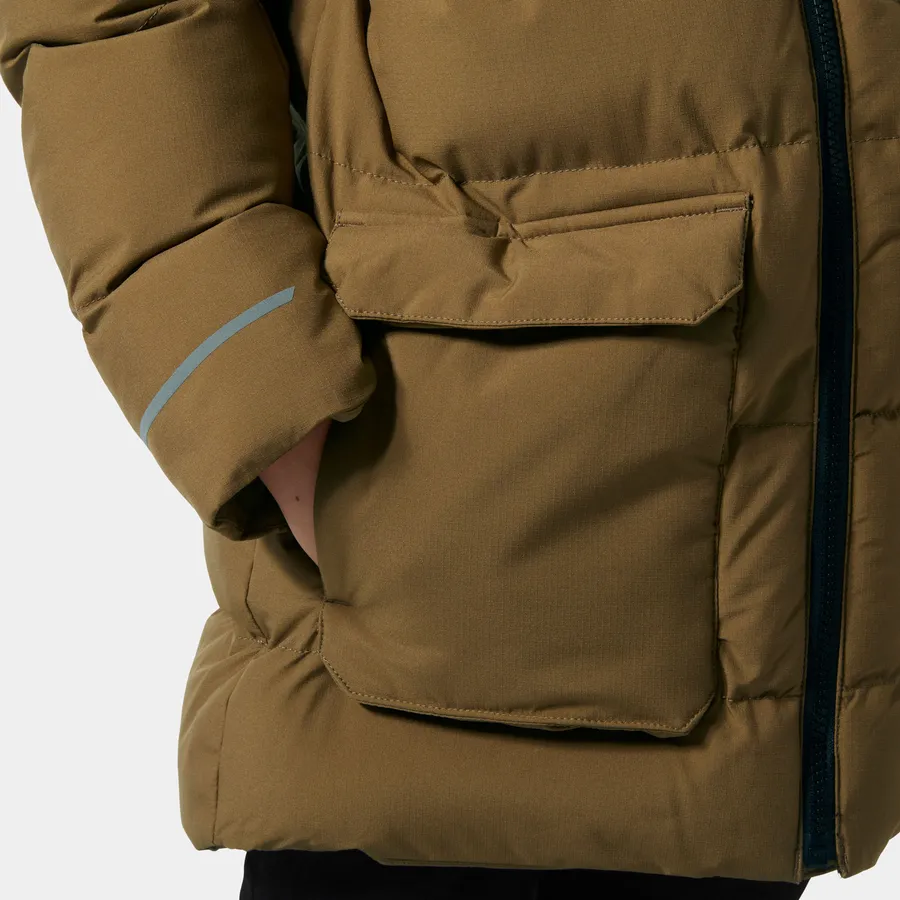 Helly Hansen Jr Nord Puffy Parka Beige 06
