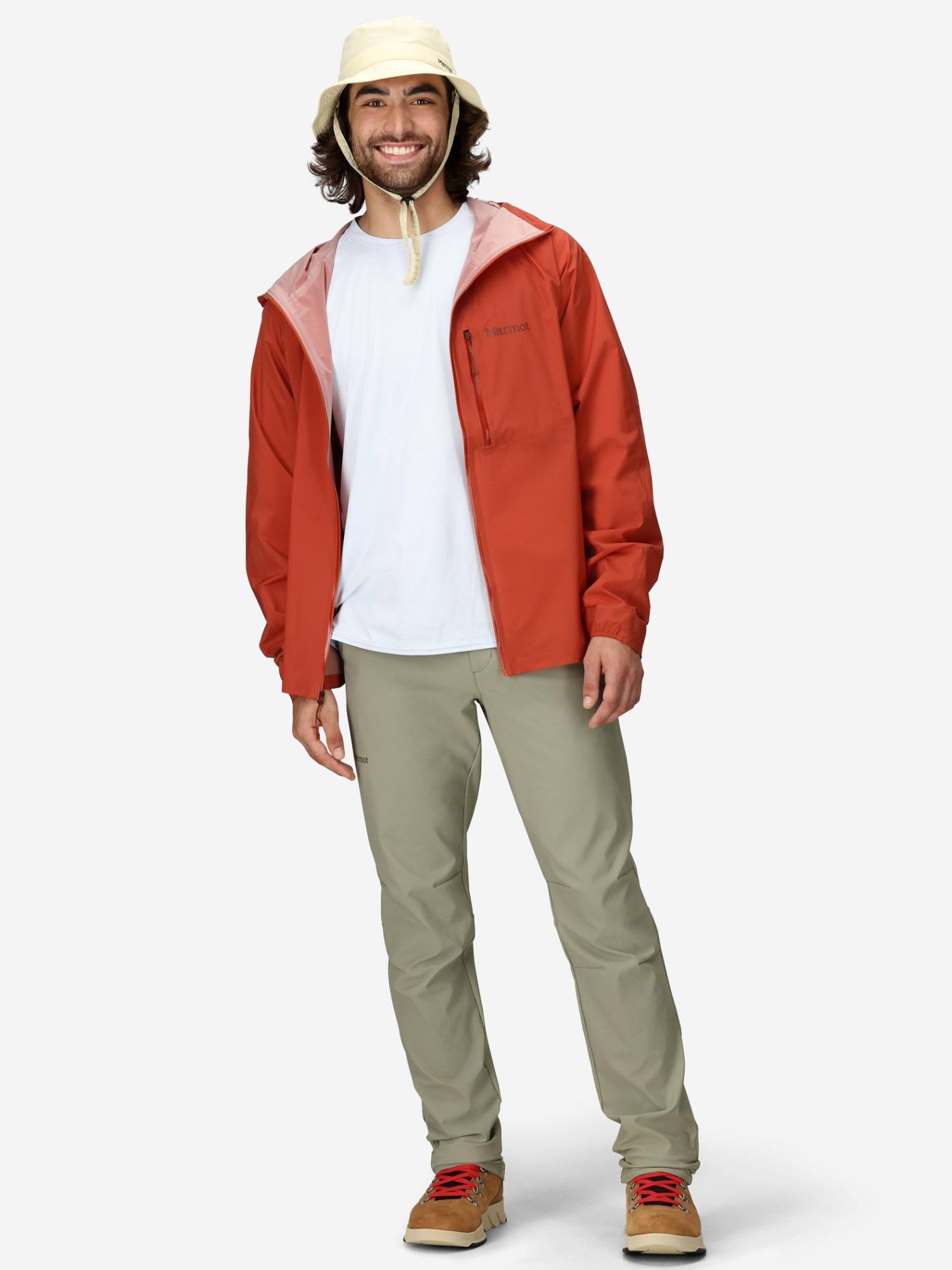 Marmot Men's Superalloy Bio Rain Jacket Sumac 07