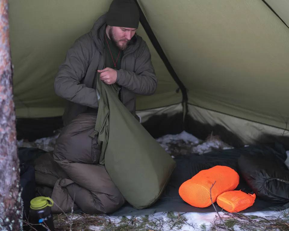 Savotta Rolltop Stuffsack, 500D, 40L Black 07