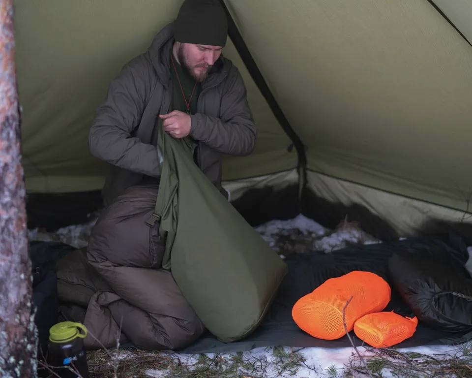 Savotta Rolltop Stuffsack, 500D, 40L Black 07