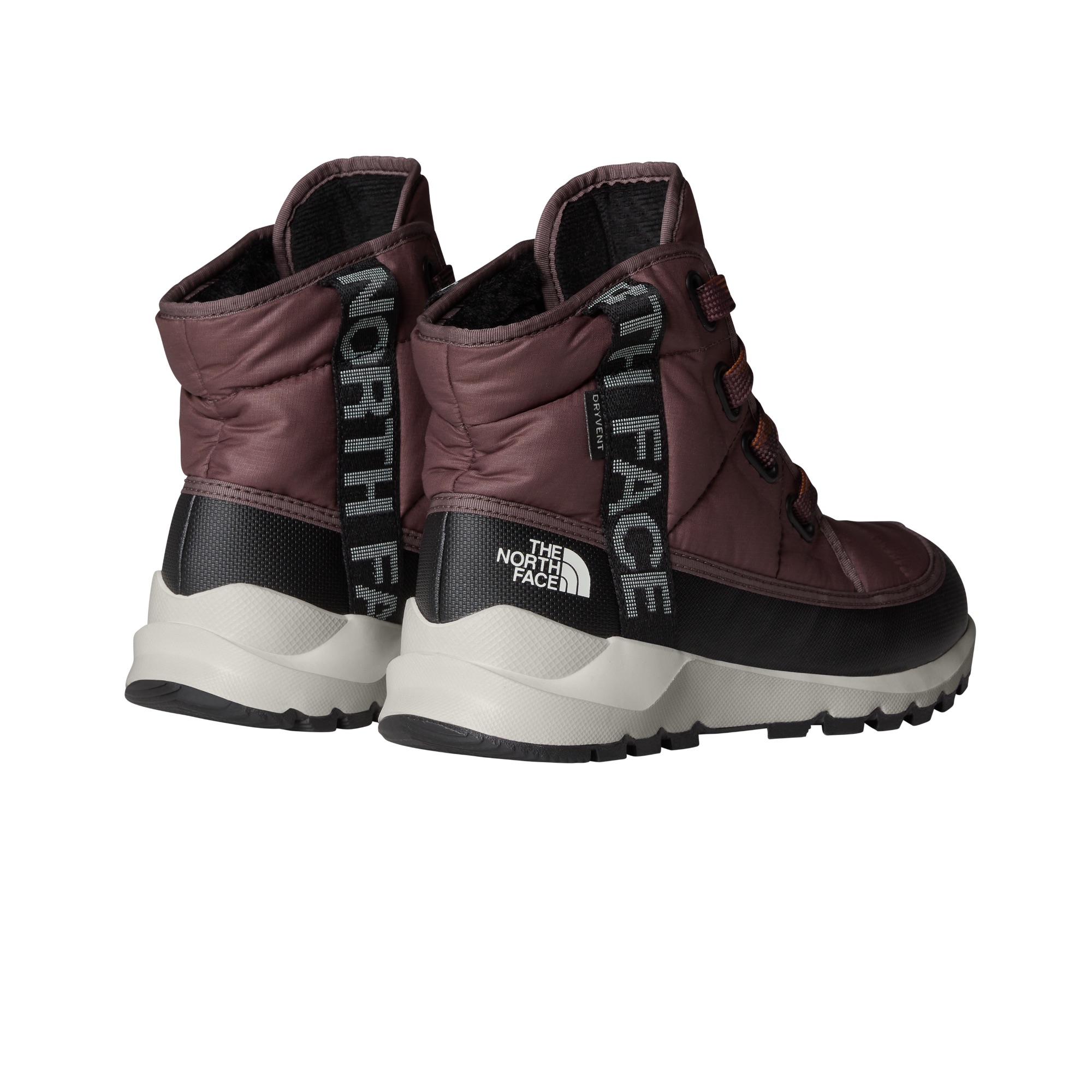 The North Face Women's Thermoball Lace Up Luxe Waterproof - Naisten talvikengät TAWNY QUARTZ/BURNT UMBER 03