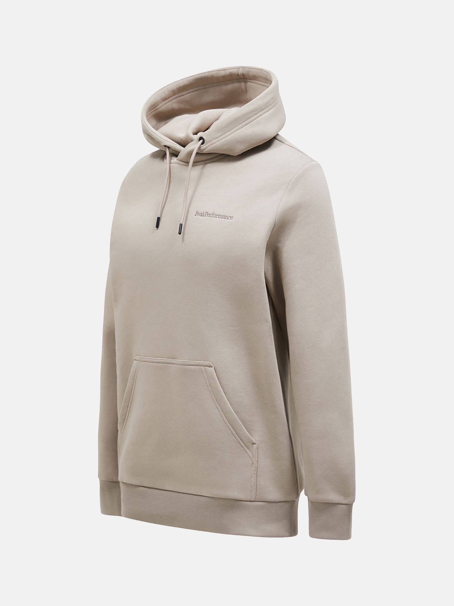 Peak Performance Men's Original Small Logo Hoodie Light Beige 03