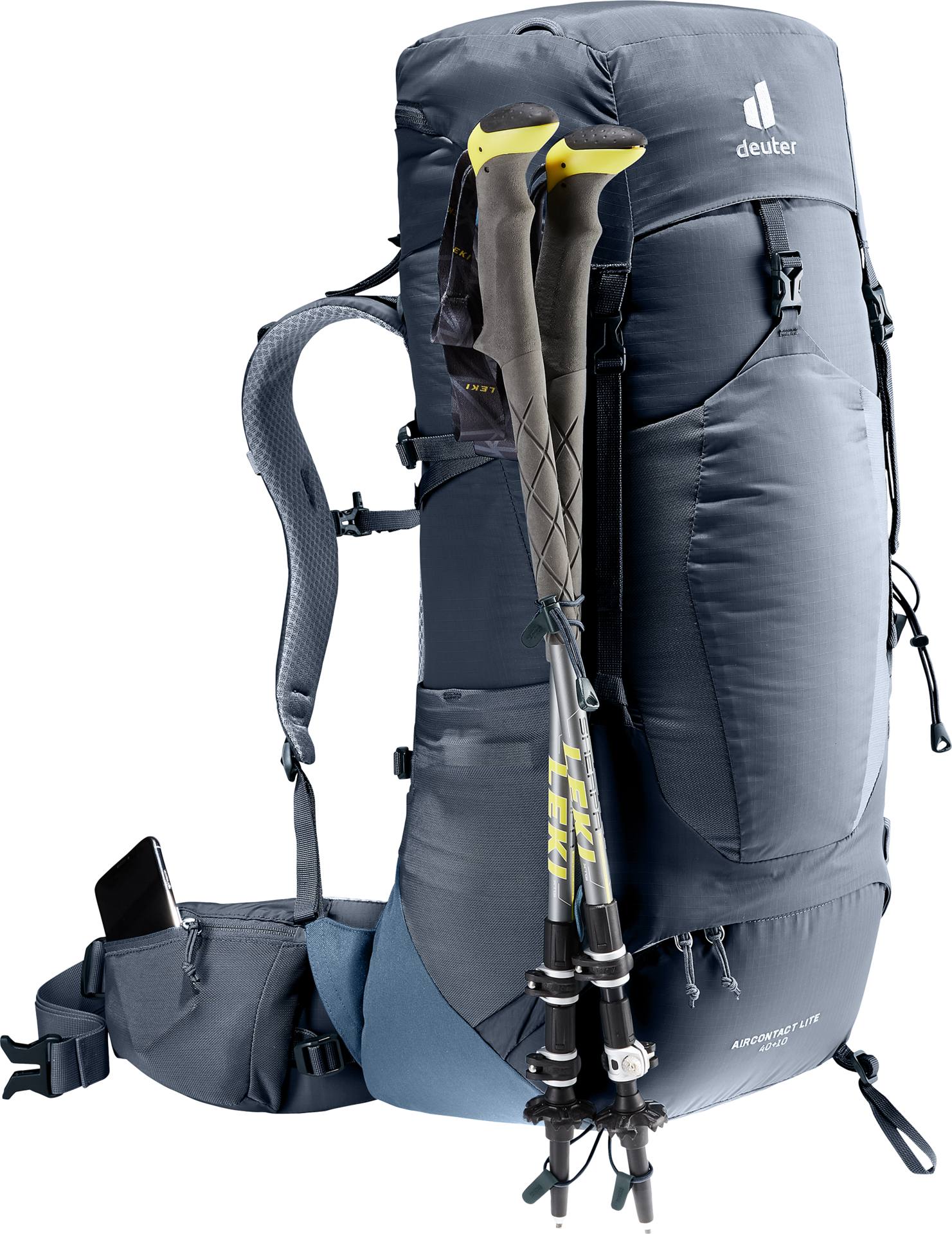 Deuter Aircontact Lite 40+10 Black / Blue 07