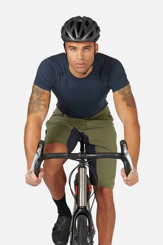 Rab Men's Cinder Kinetic Shorts Light Khaki 10