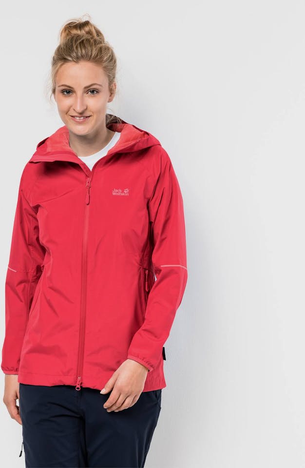 Jack Wolfskin Sierra Pass Jacket Women Red 09