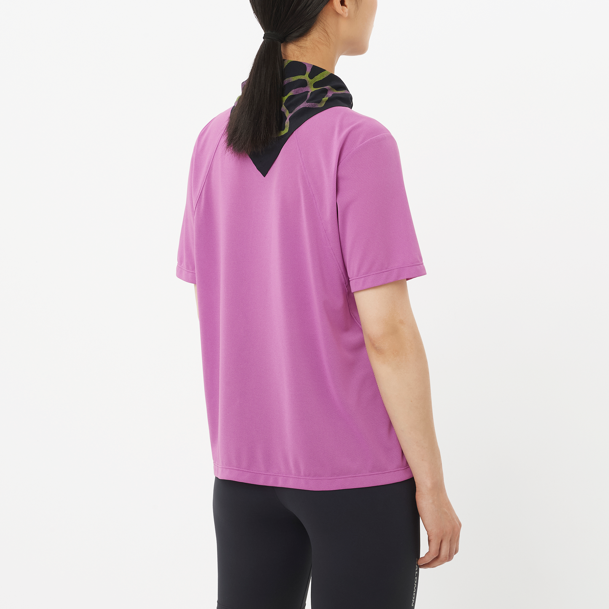 Salomon Women's Shakeout Core Tee Orchid 02