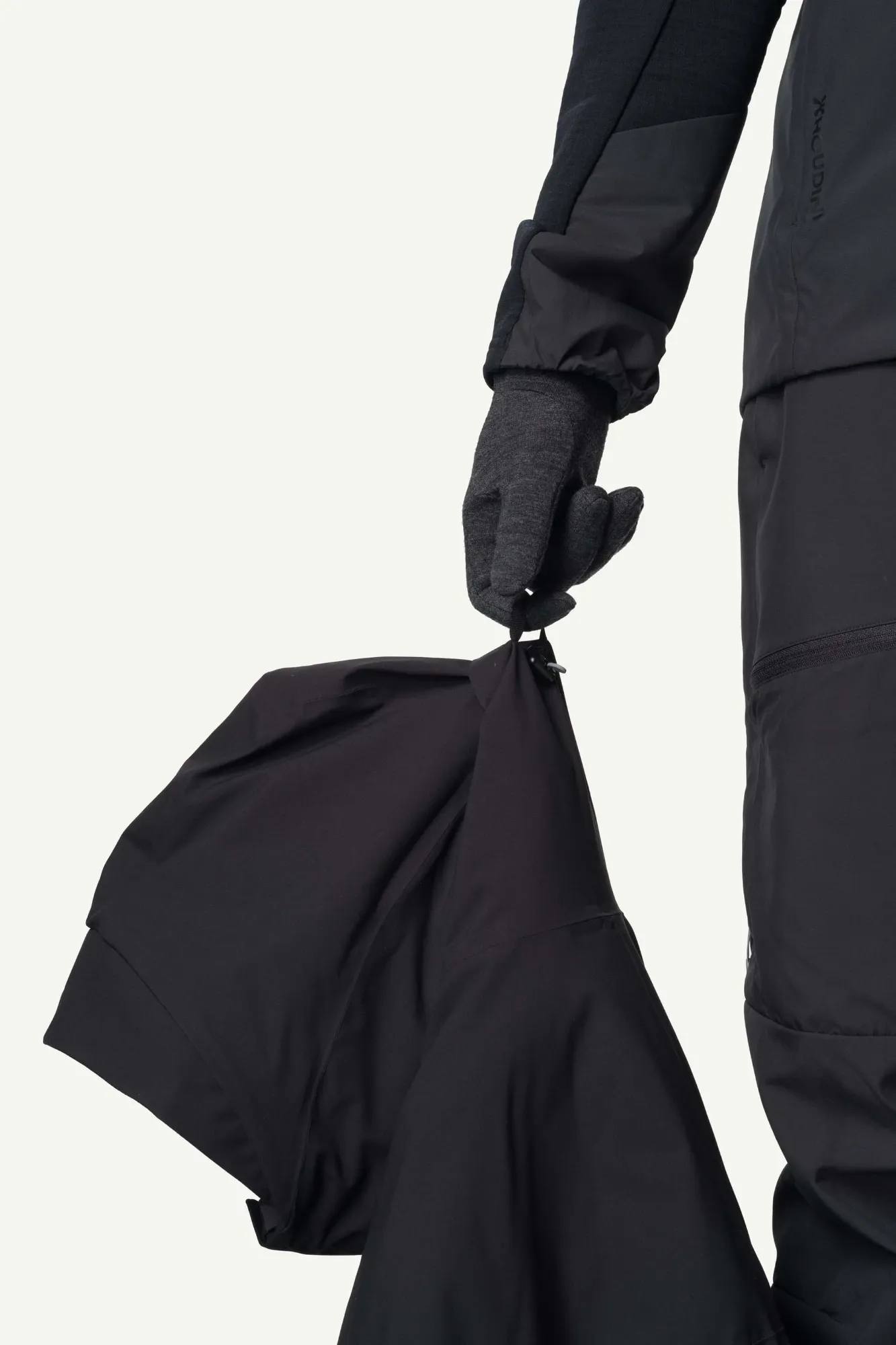 Houdini Men's Fall In Parka - Miesten vedenpitävä parkatakki Musta 05