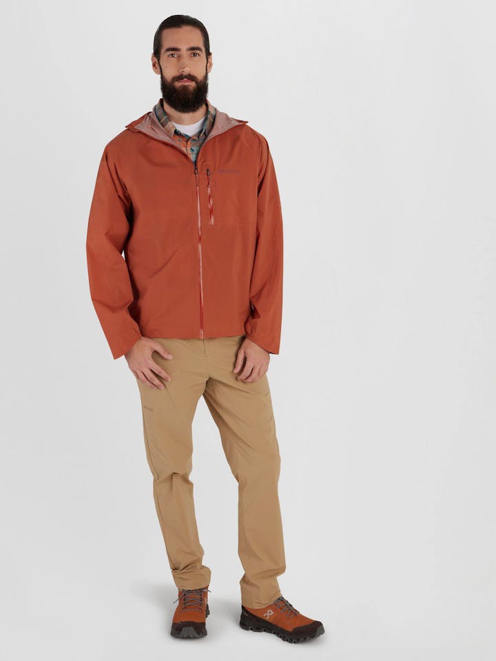 Marmot Men's Superalloy Bio Rain Jacket Auburn 04