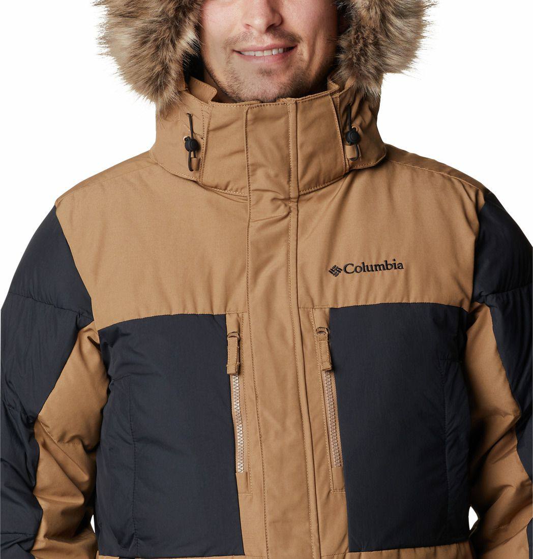 Columbia Men's Marquam Peak Fusion Parka Ruskea/Musta 03