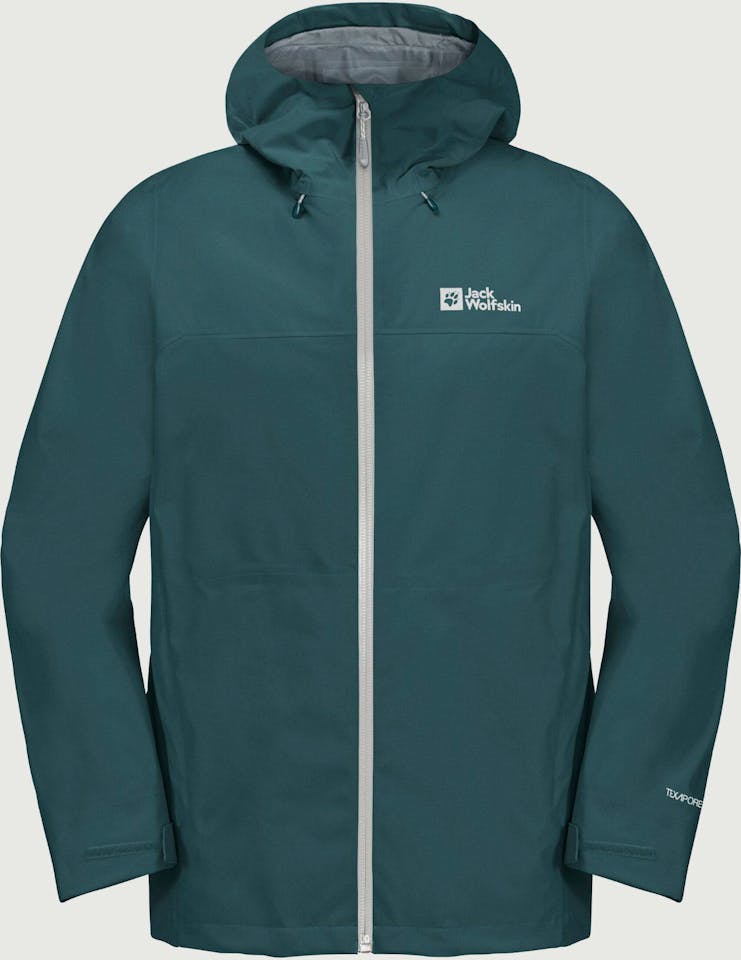 Jack Wolfskin Men's Highest Peak 3L Jacket Emerald 06