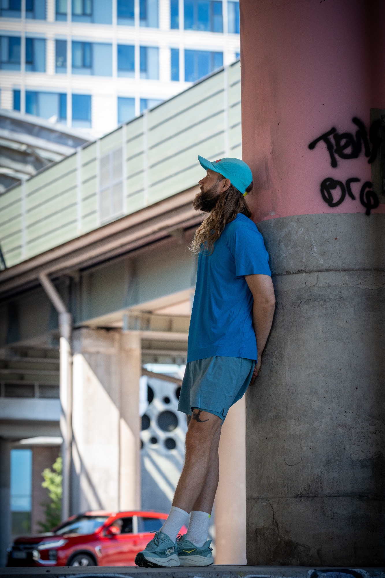 Hoka Men's Challenger 8 Jade / Truffle Salt 12