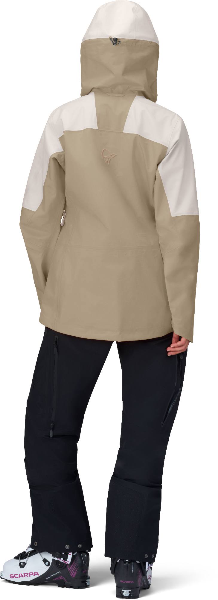 Norrøna Women's Lofoten GTX Jacket Oatmeal 03