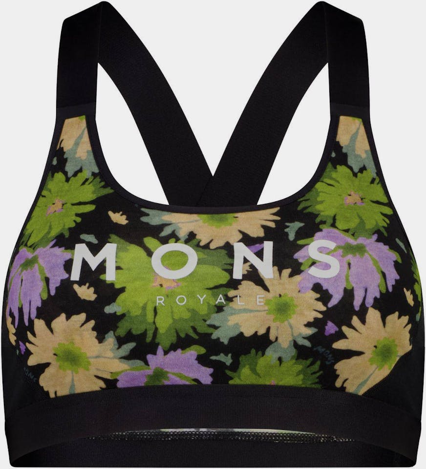 Mons Royale Stella X-back Bra Alpine Blue 01