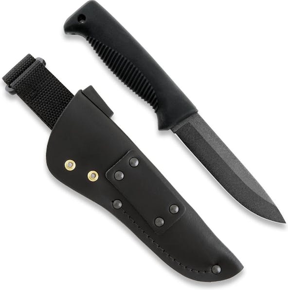 Peltonen Knives Ranger Knife M07 With Black Leather Sheath