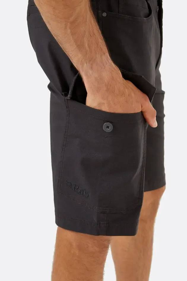 Rab Men's Radius Cargo Shorts Anthracite 05