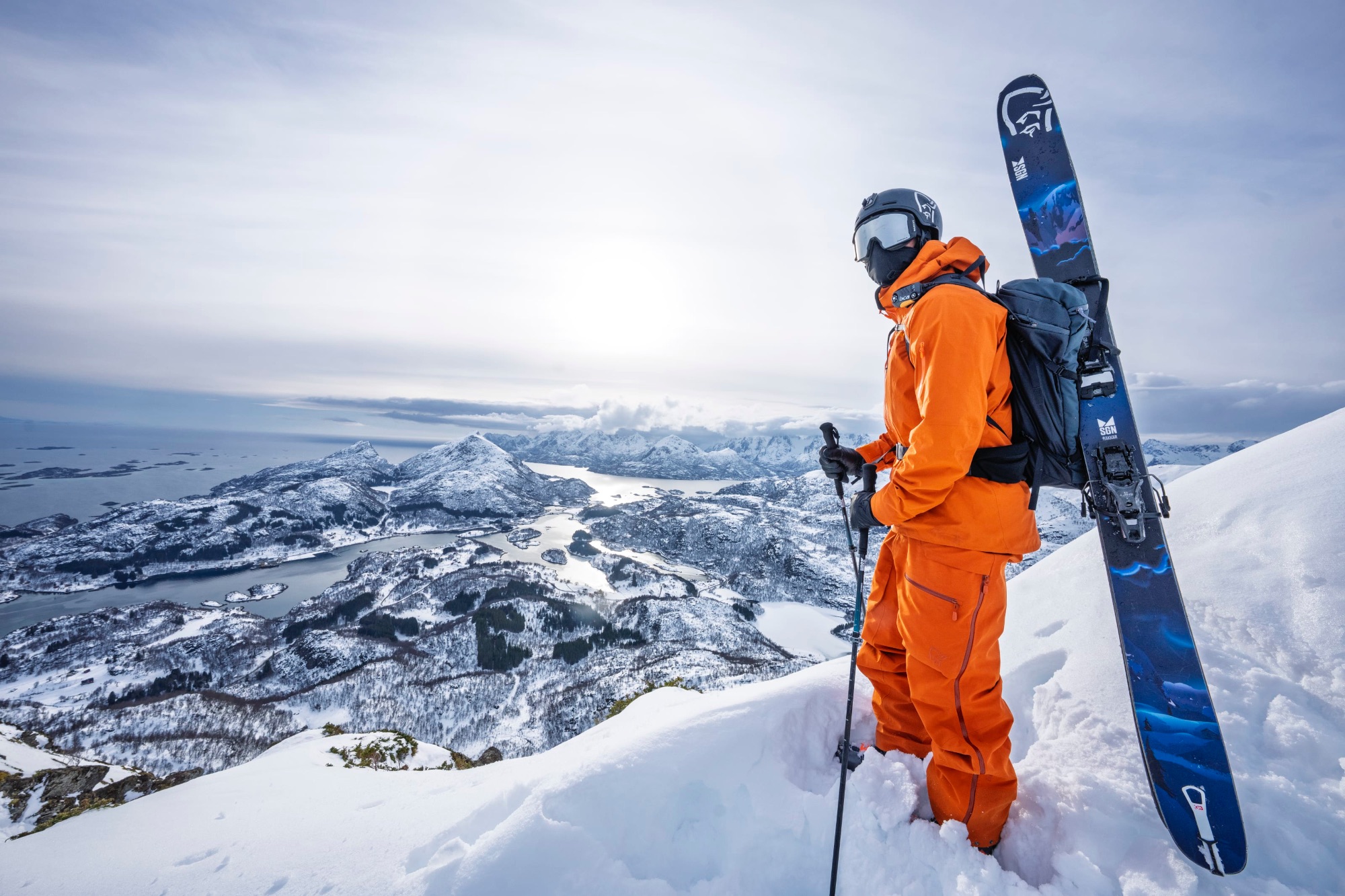 Norrøna Men's Lofoten GTX Pro Jacket Gold Flame 04