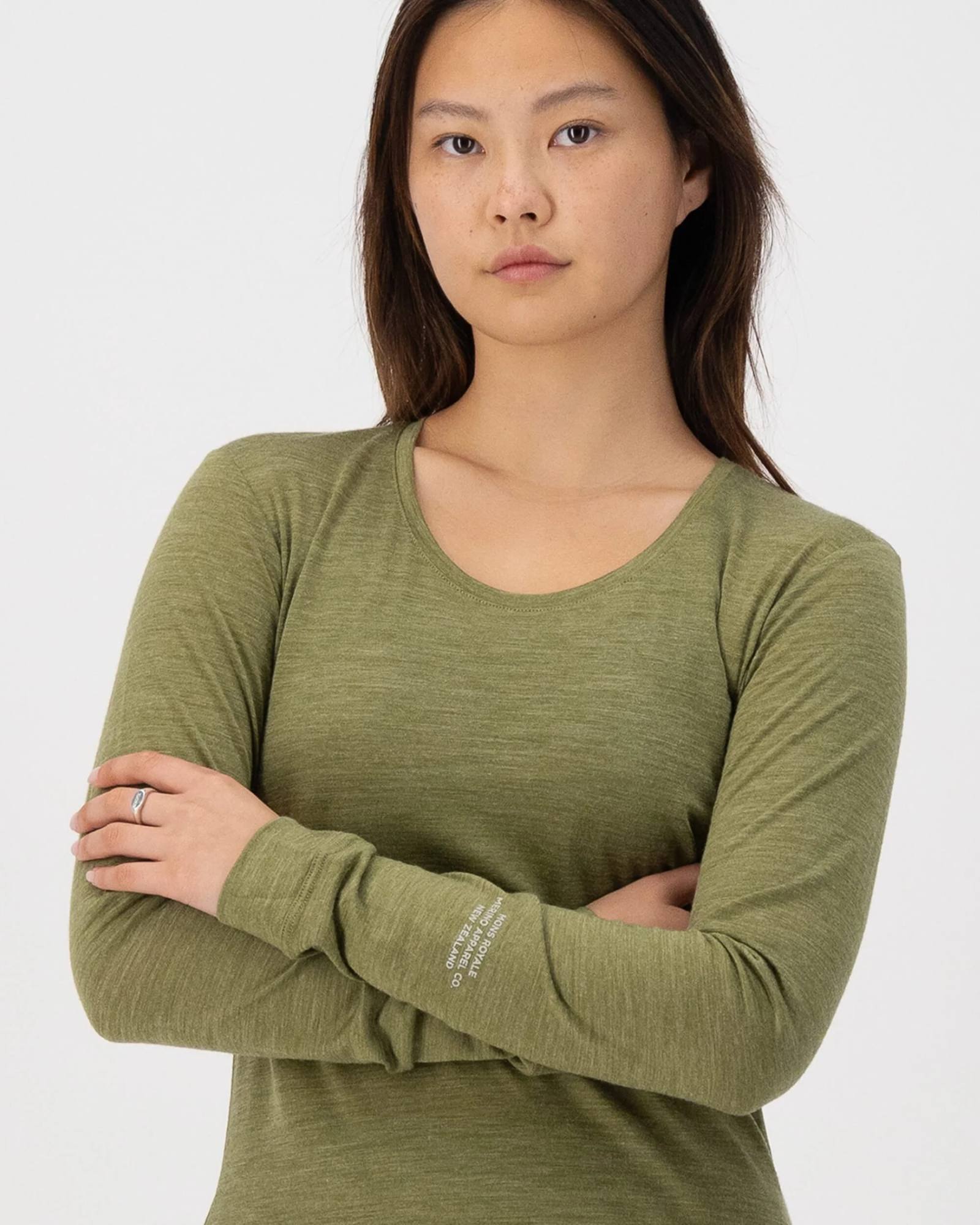 Mons Royale Women's Zephyr LS Fern 04