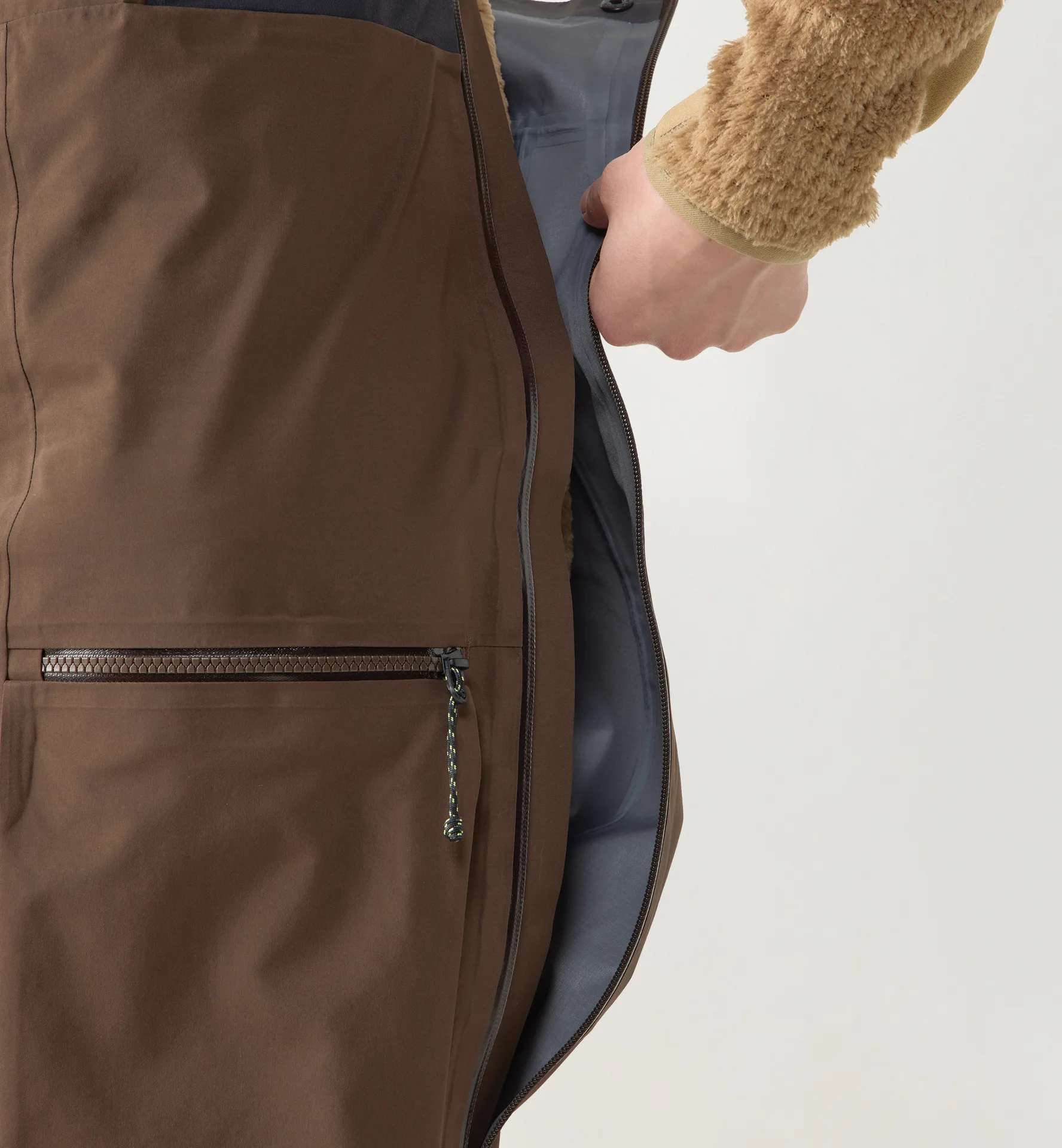 Haglöfs Women's Vassi GTX Pro II Bib Woodlan Brown 12