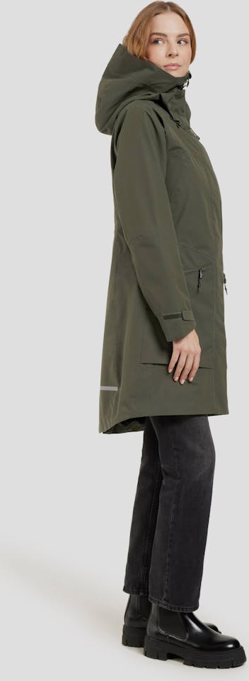 Didriksons Women's Ilma Parka 8 Deep Green 05