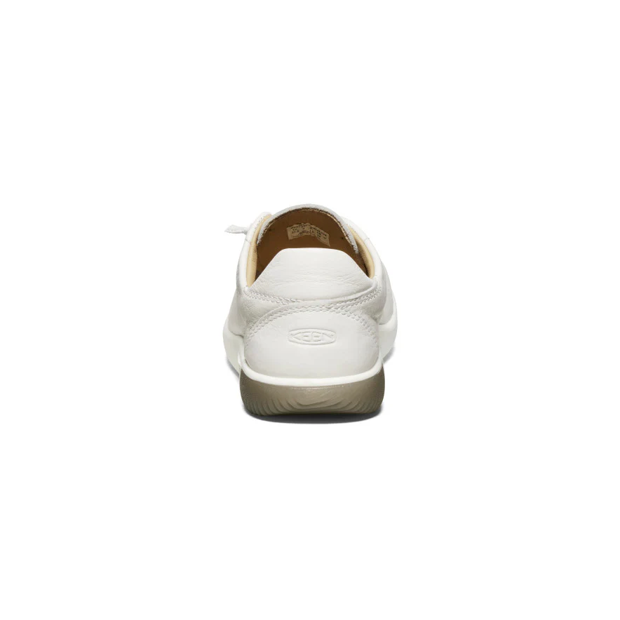 Keen Women's KNX Leather Sneaker White 05