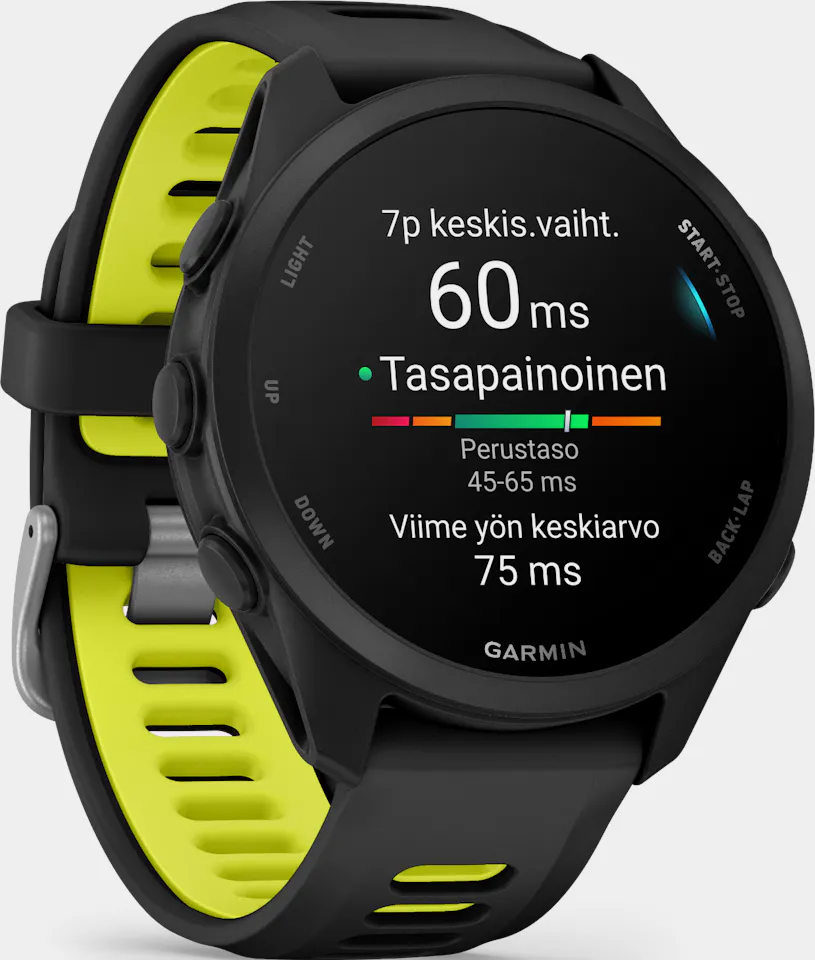 Garmin Forerunner 170 Black/amp Yellow 11