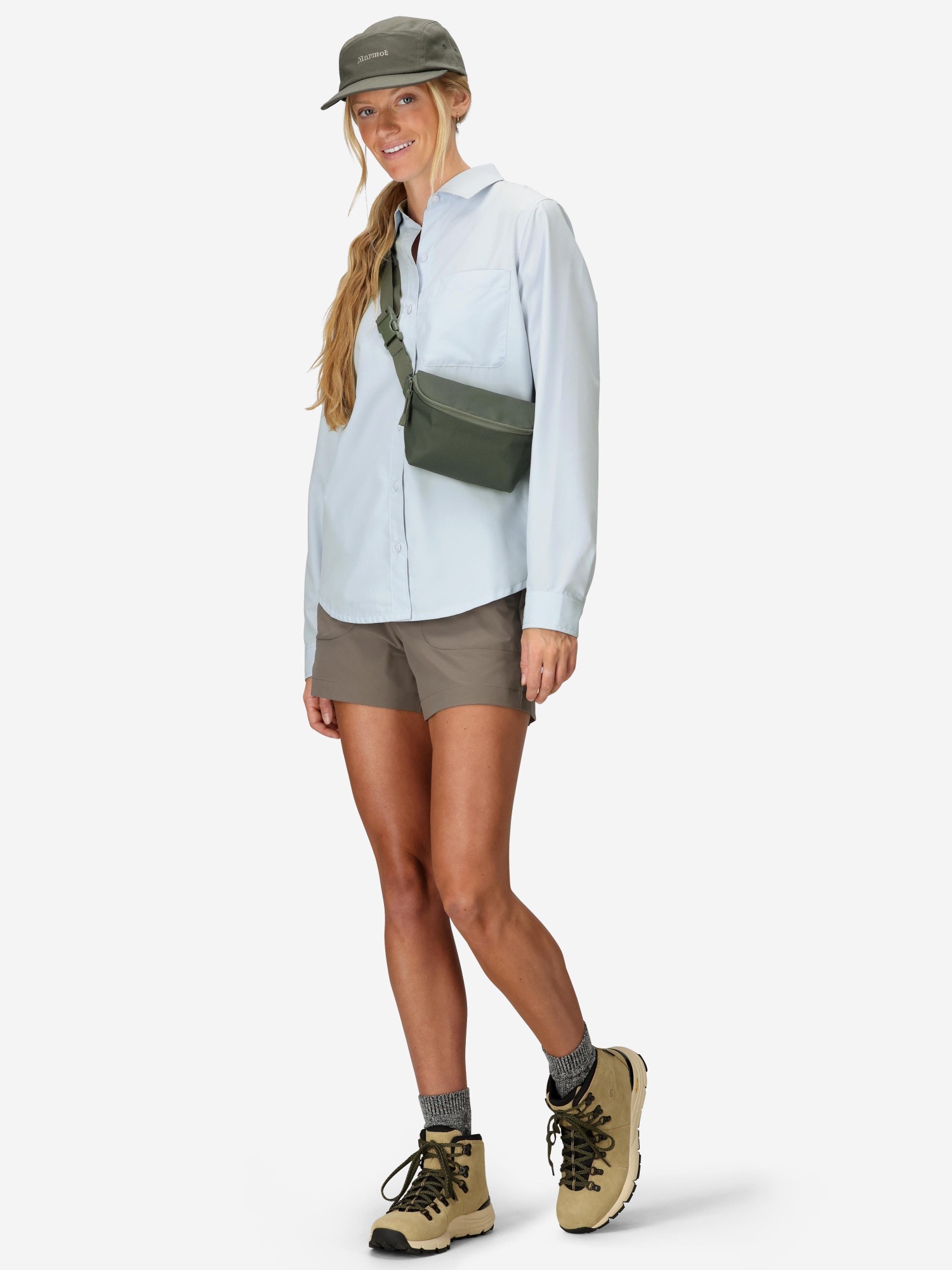 Marmot Women's Aerobora Long Sleeve Vapor 04