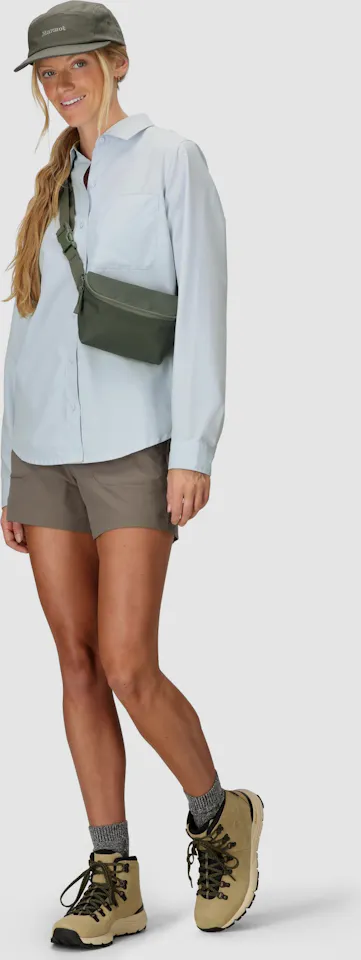 Marmot Women's Aerobora Long Sleeve Vapor 04