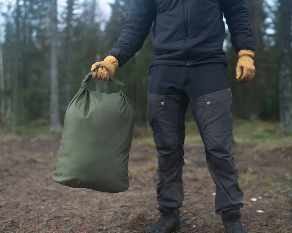 Savotta Rolltop Stuffsack, 500D, 40L Black 11