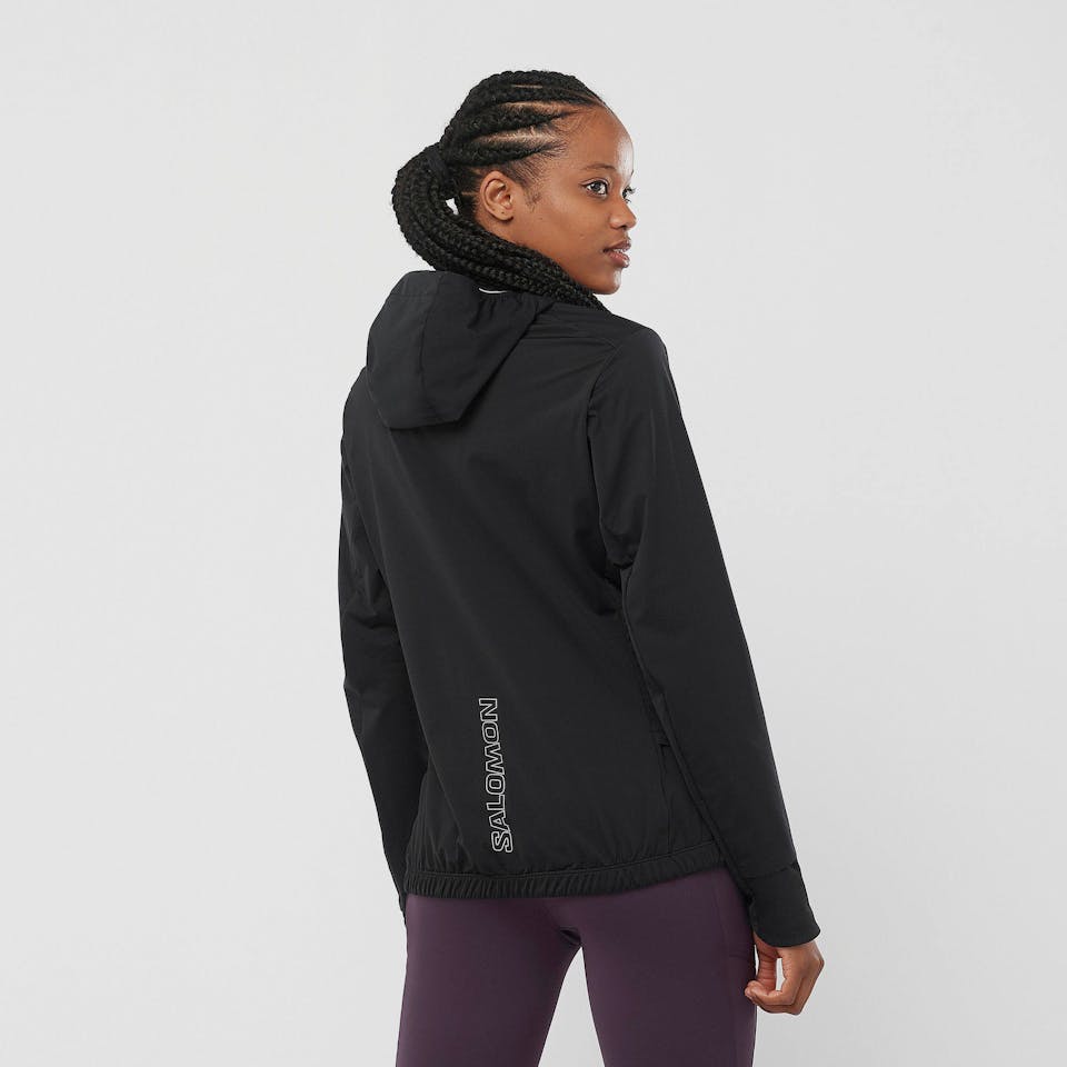 Salomon Women's Light Shell Jacket Black 06
