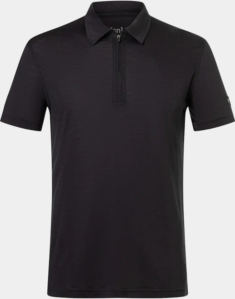 Supernatural Men's Zip Polo Black 02