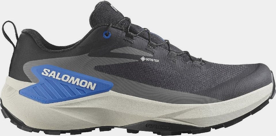 Salomon Men's Genesis GTX Black/Lunar Rock/French Blue 01