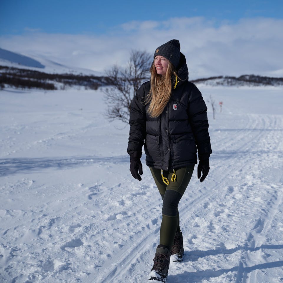 Fjällräven Expedition Down Lite Jacket Women - Naisten untuvatakki Breeze Blue 20