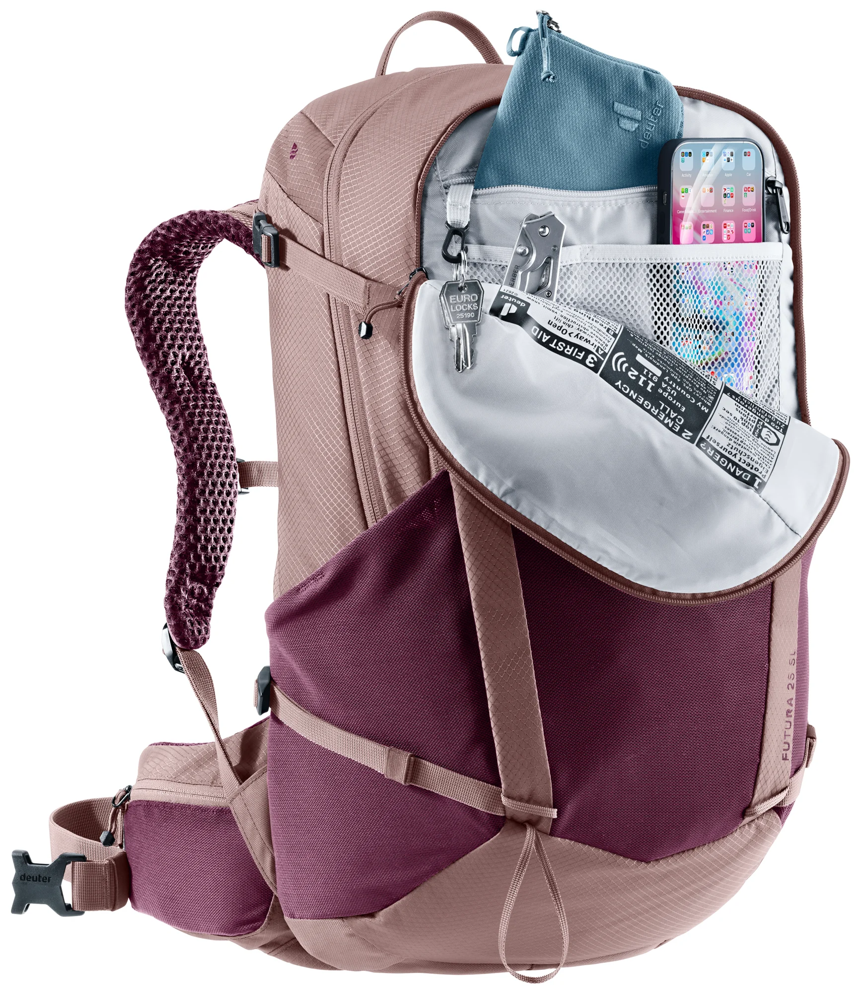 Deuter Futura 25 SL Cassis Ashrose 06