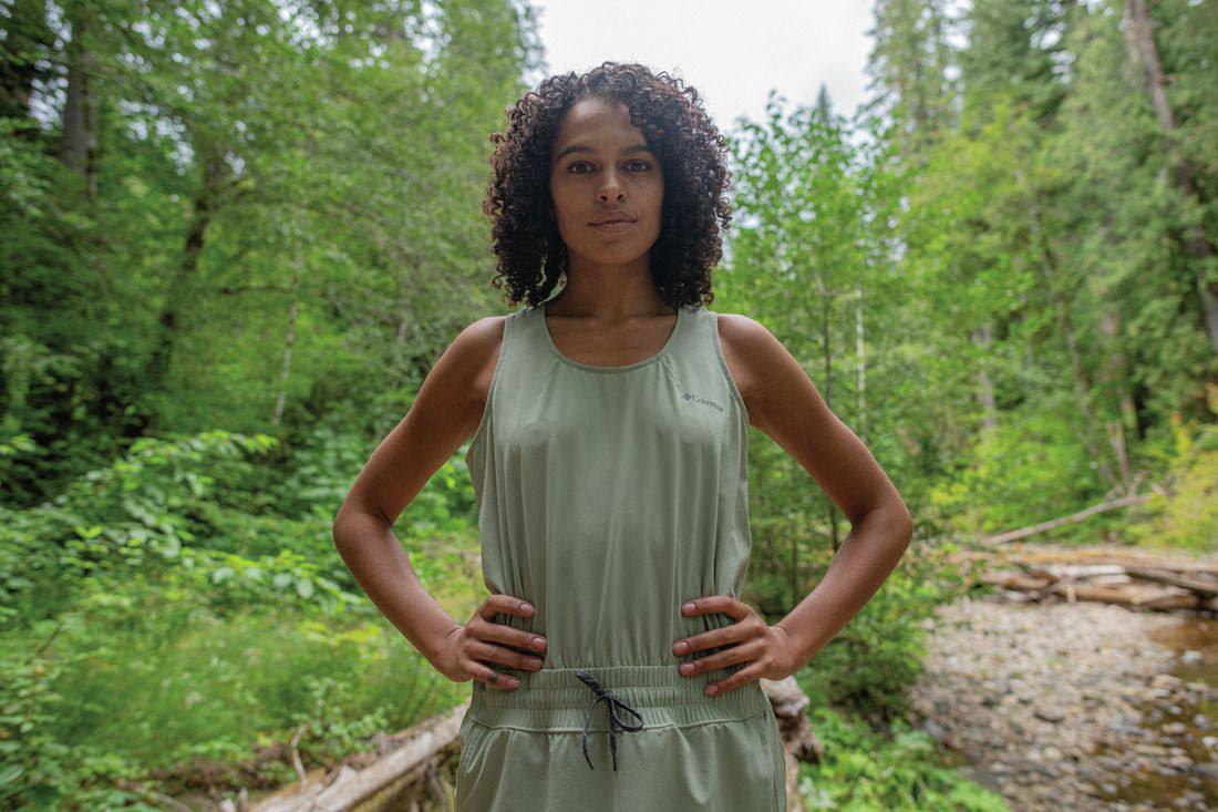 Columbia Women's Alp Chill Zero Romper Green 09