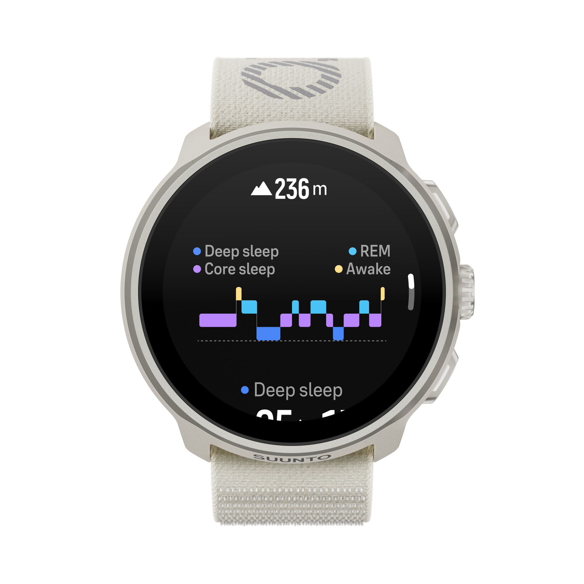 Suunto Run Frost Grey With Silicon Strap  11