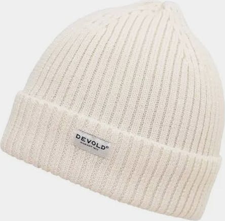 Devold Skolma Beanie Luonnonvalkoinen 01