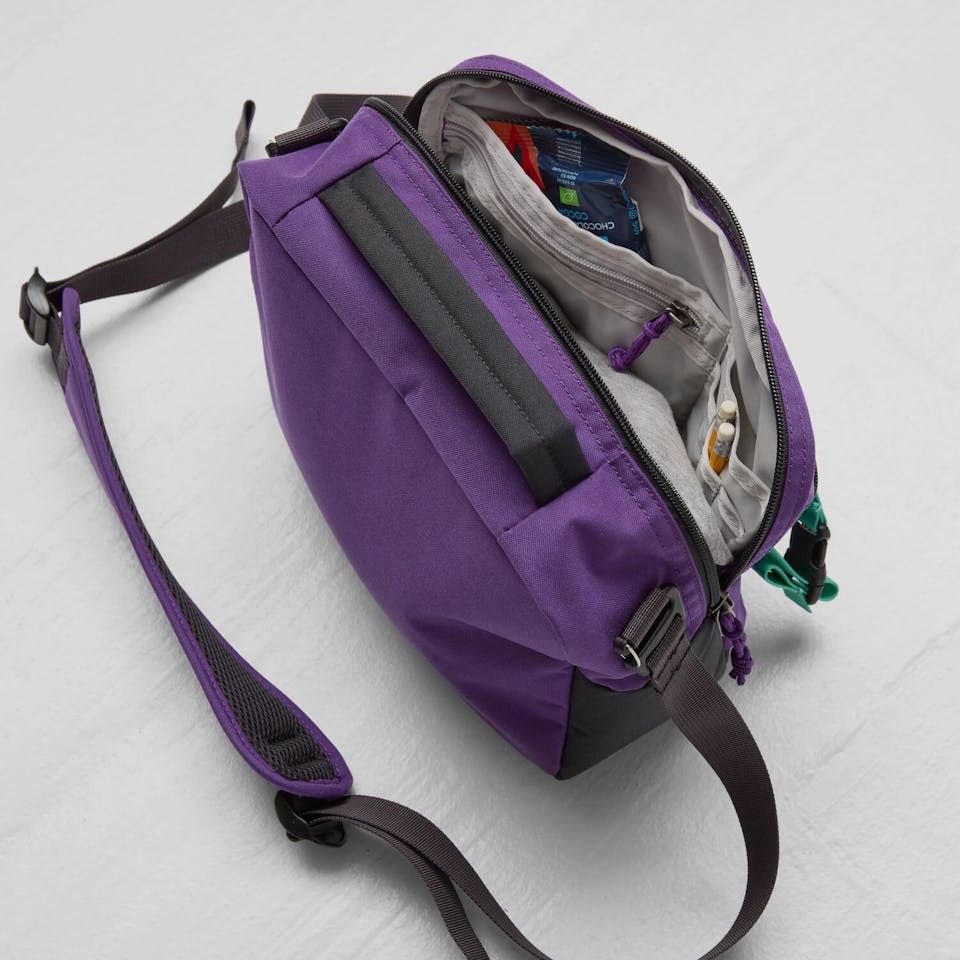 Fjällräven Vardag Shoulder Bag 6 Violette-Coal Black 14