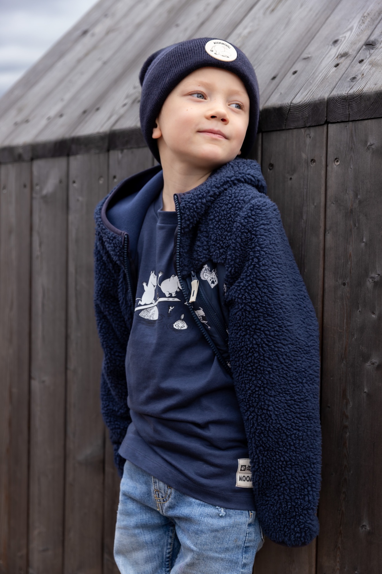 Jack Wolfskin Moomin Ice Curl Kids Night blue 17